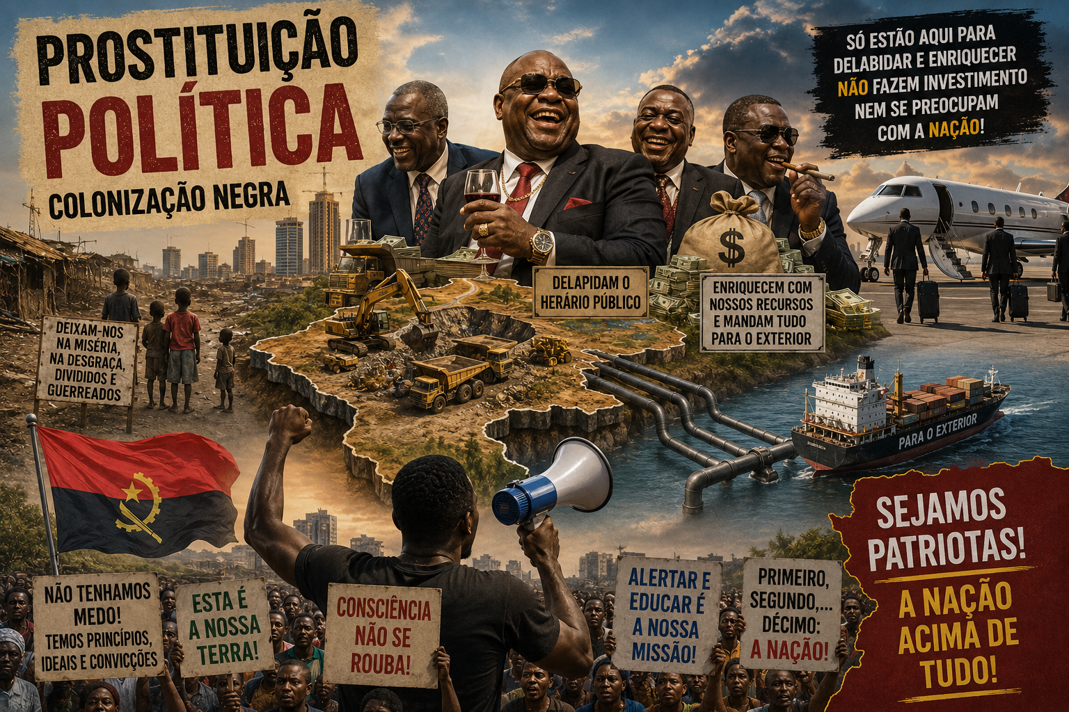 A prostituiçāo política em Angola