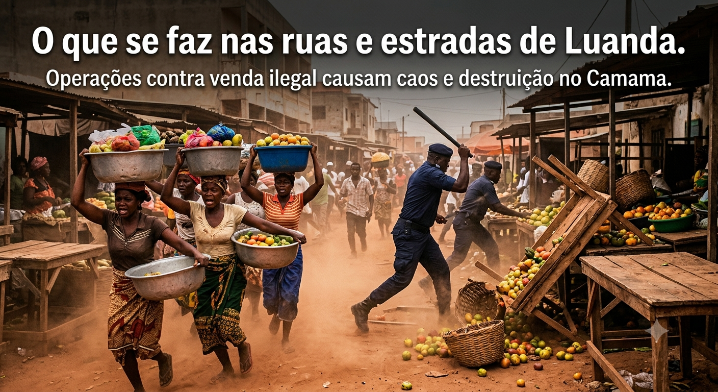O que se faz nas ruas e estradas de Luanda