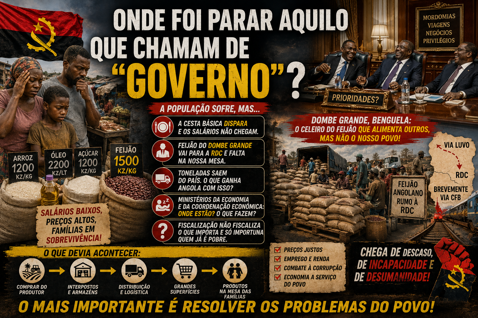 Onde foi parar aquilo que chamam de "governo"?