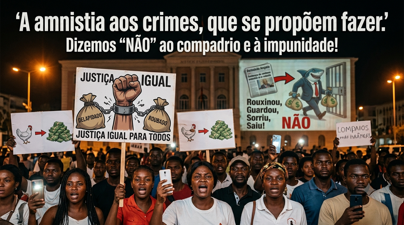 A amnistia aos crimes, que se propõem fazer.